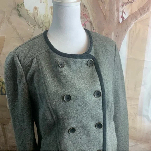 NEW LOFT Double Breasted Button Down Blazer - Picture 5 of 10